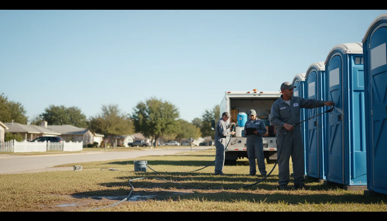 Long-Term Portable Toilet Rental in Salina, KS near me